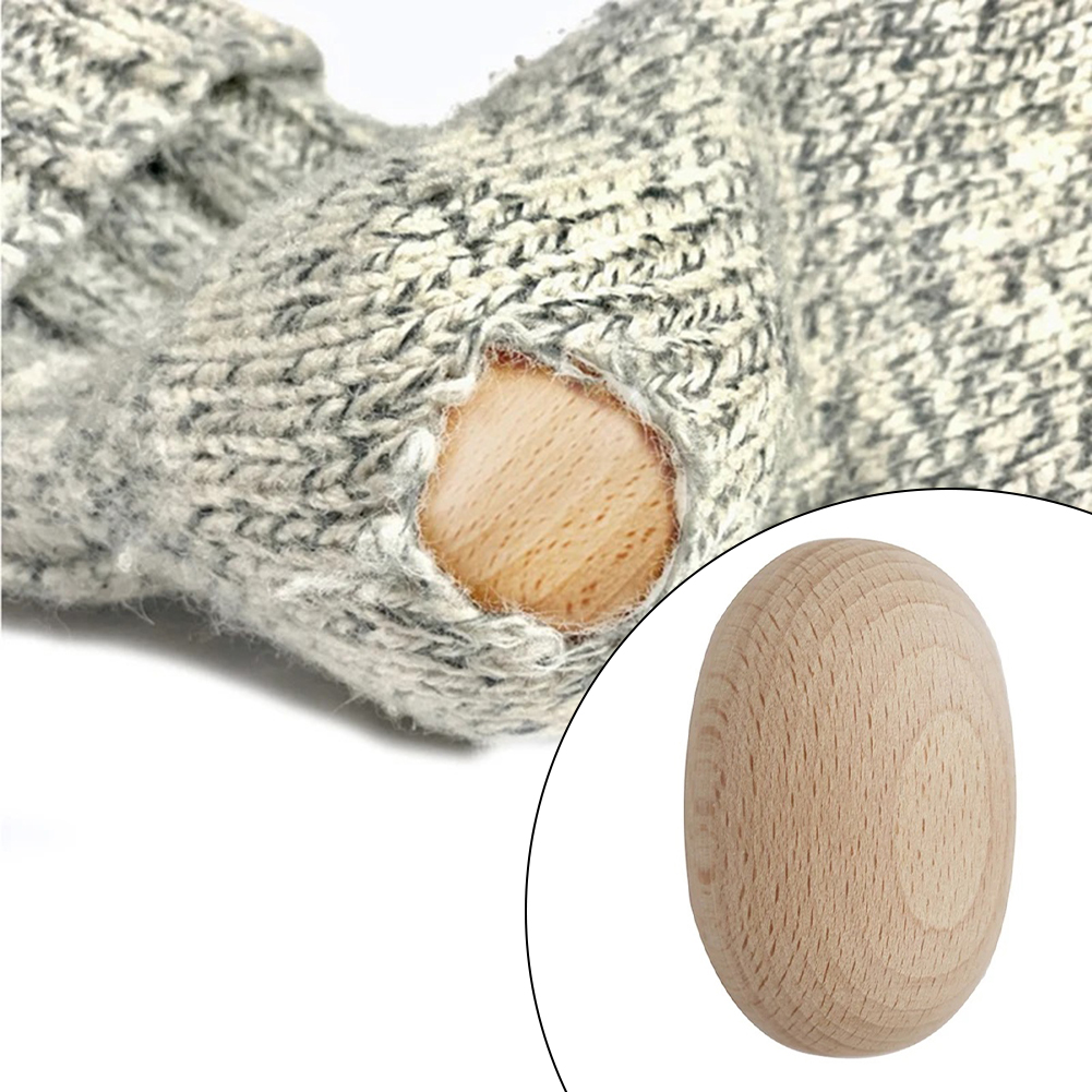 Embroidery Egg - Darning kayu telur untuk kaus kaki