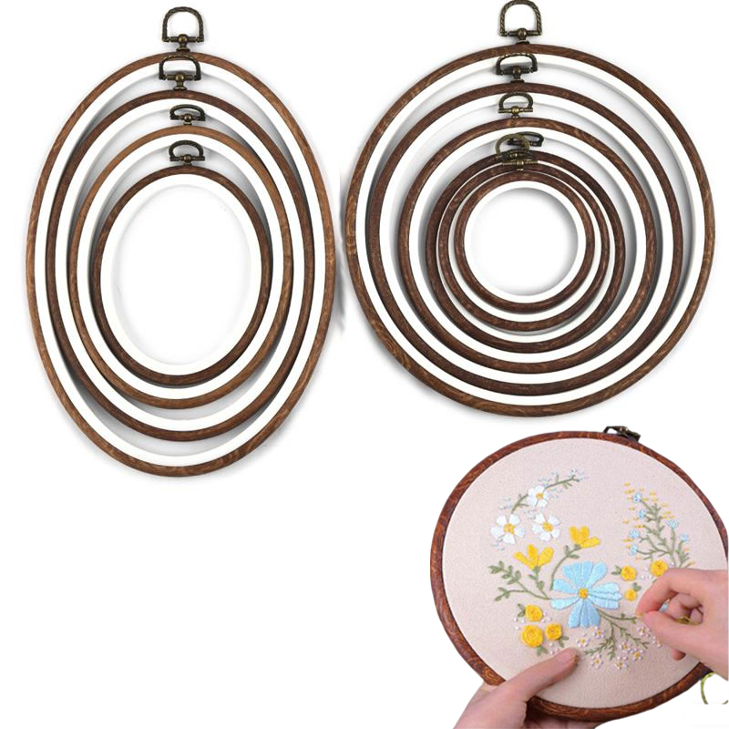Embroidery Hoop Stand - 10PCS Alat Jahit Bingkai Sulaman Bulat