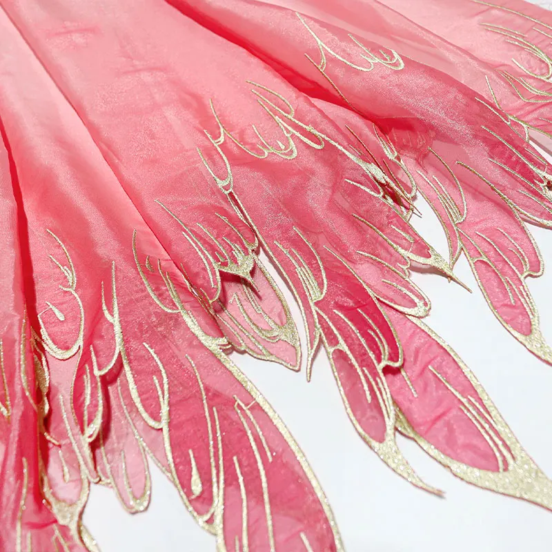 Embroidery Gradient - Kain Bordir Berat Gradien Hanfu Gaun