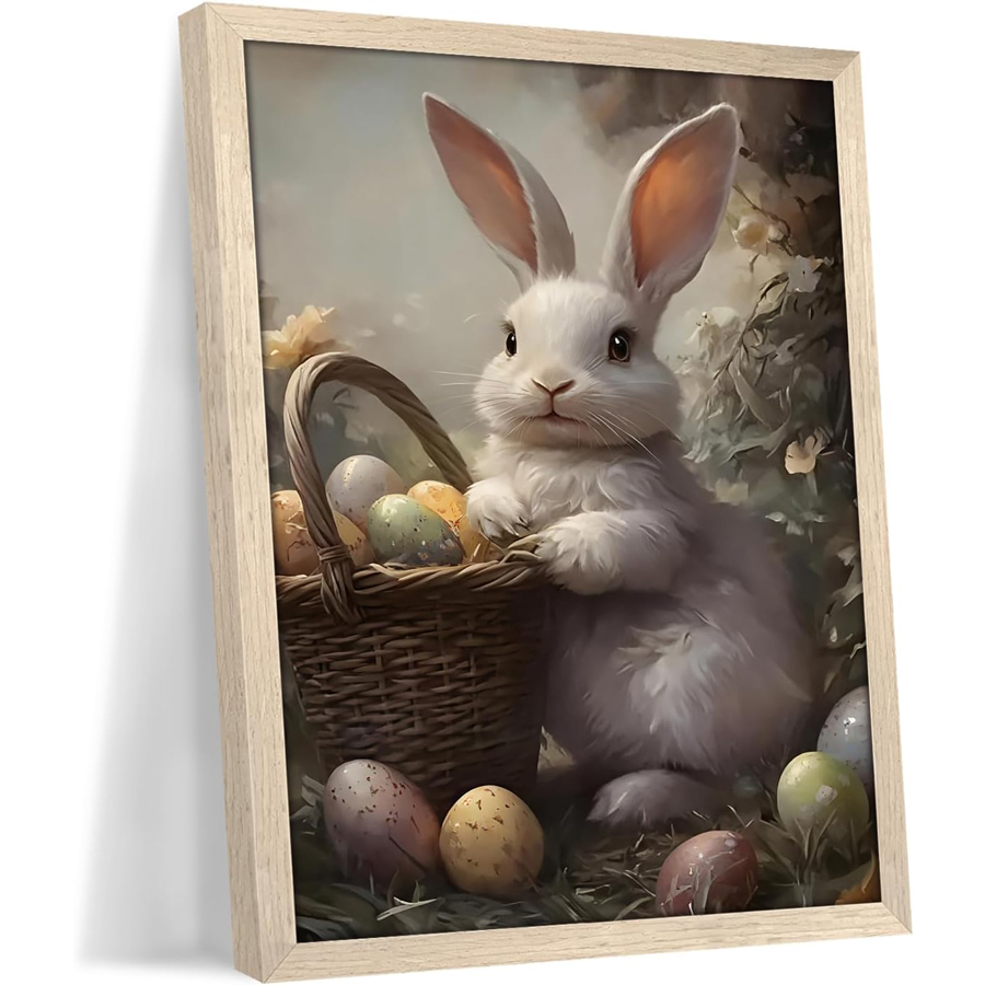 Embroidery Egg - Bordir Berlian Kelinci Paskah Dekorasi Liburan