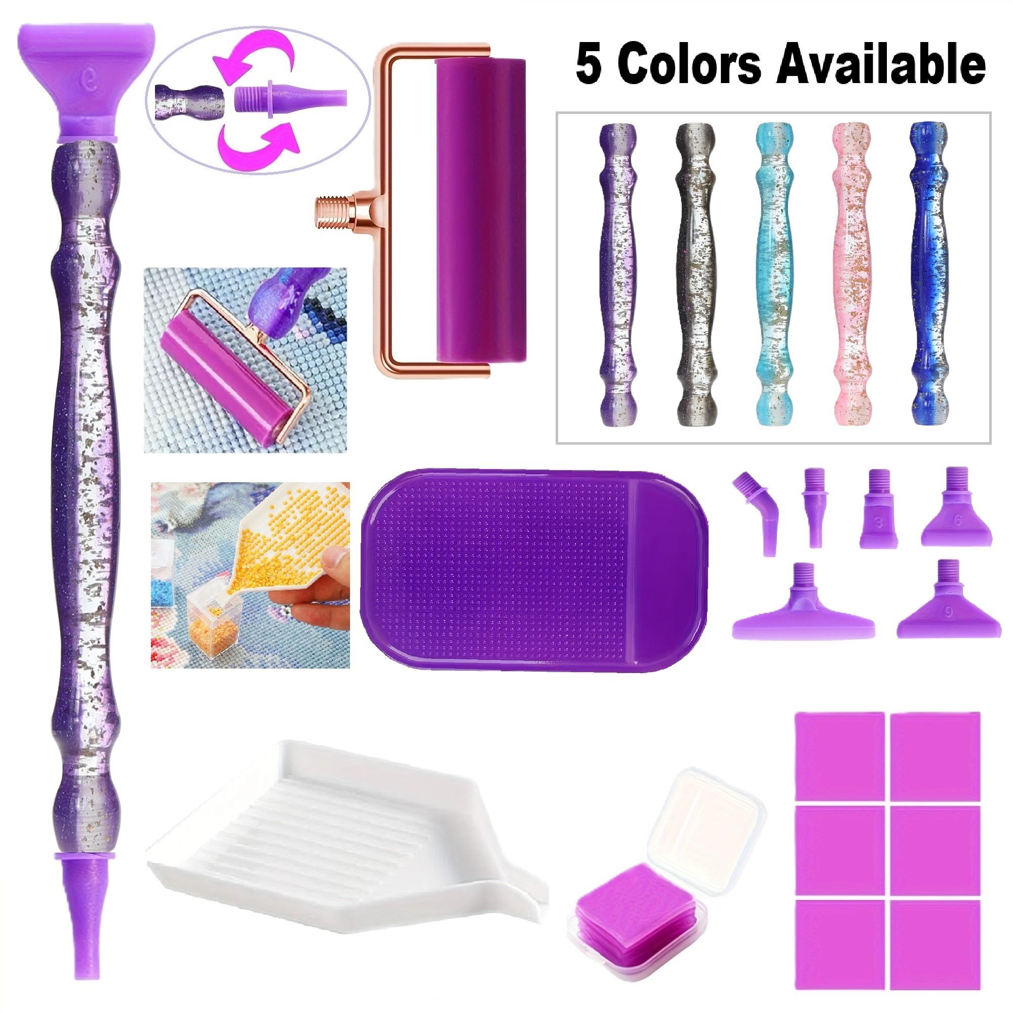 Embroidery Kit Starter - Set Alat Pena Lukis Berlian DIY
