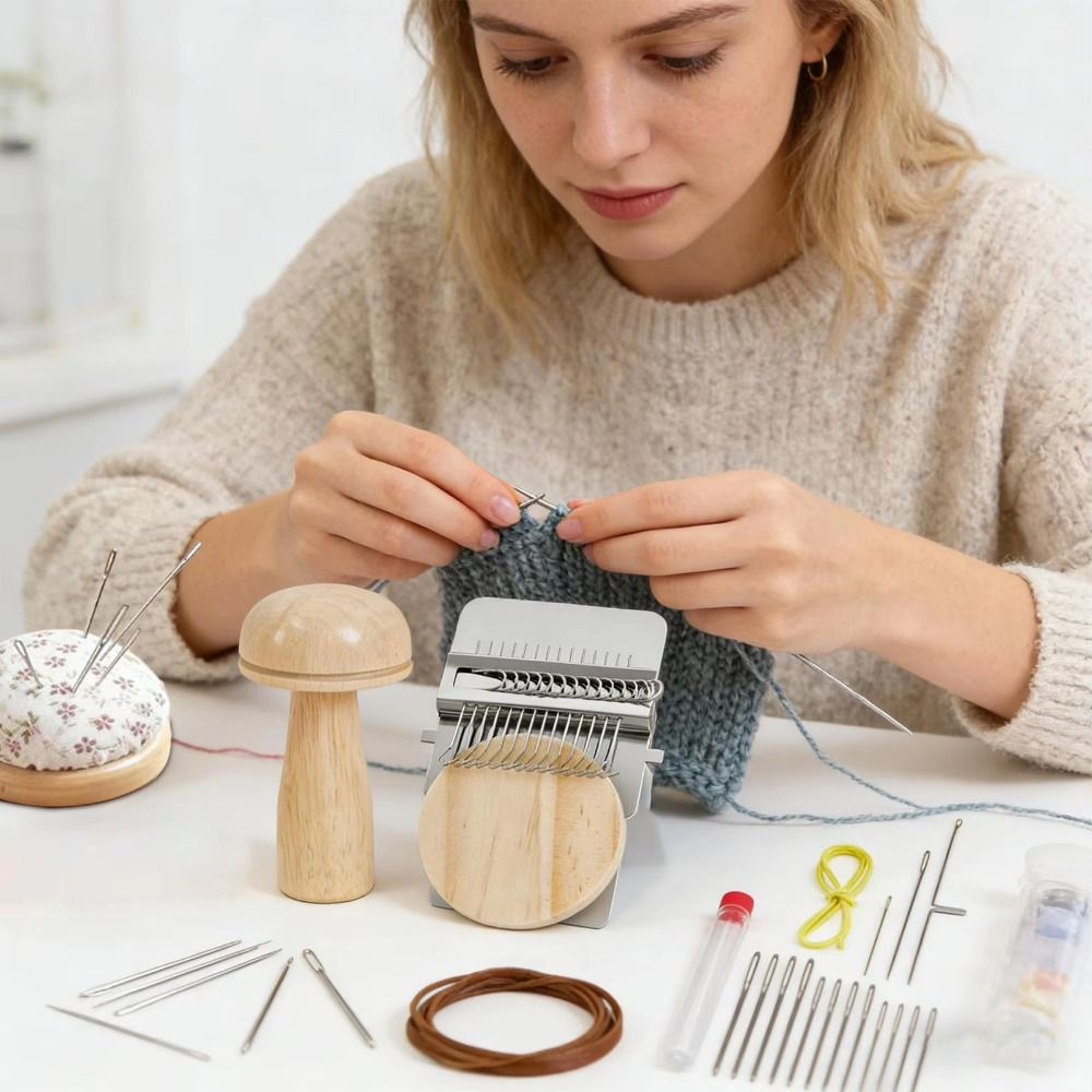 Embroidery Egg - Kit Perbaikan Kaus Kaki DIY Bentuk