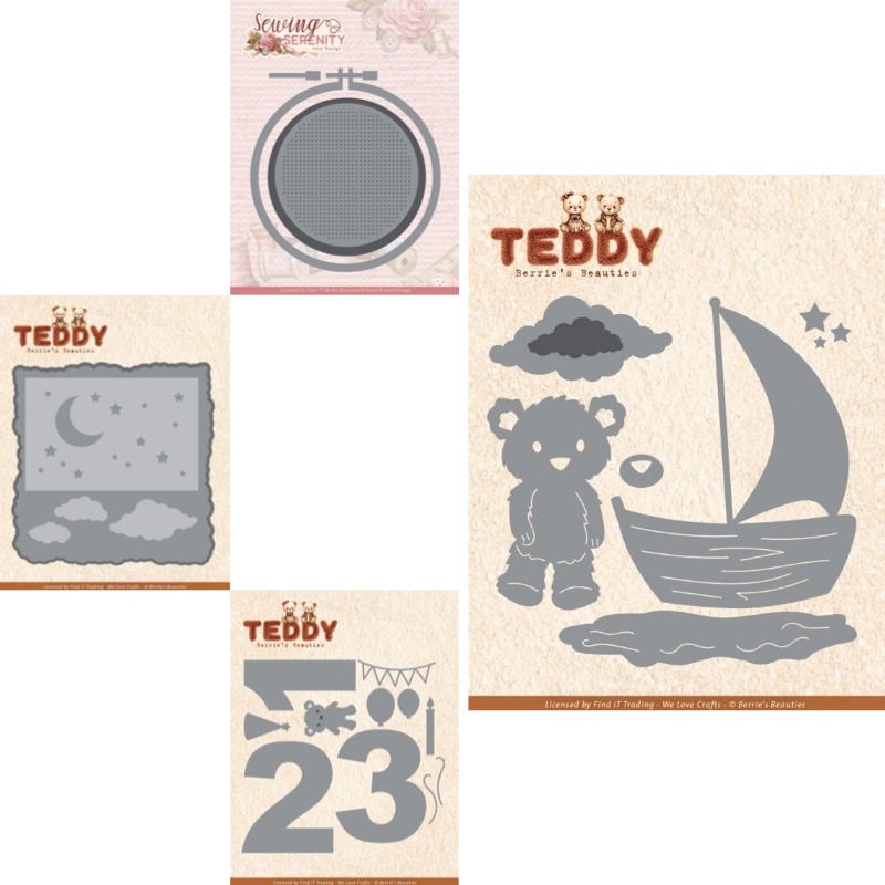 Embroidery Paper - Lingkaran Bordir Merayakan Kedatangan Baru Cetakan