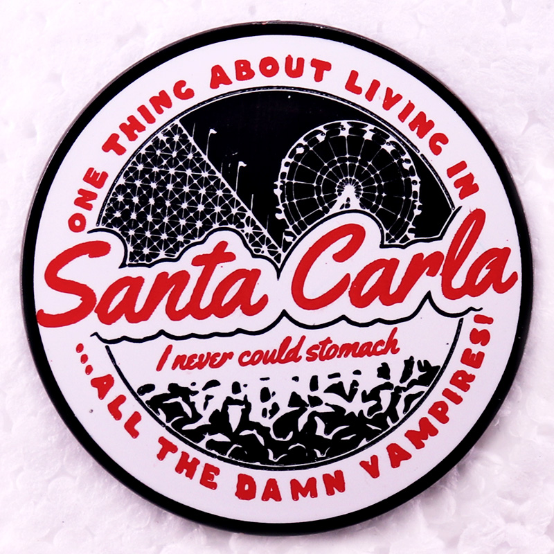 Embroidery Lips - Miss Boys terinspirasi Santa Carla Enamel