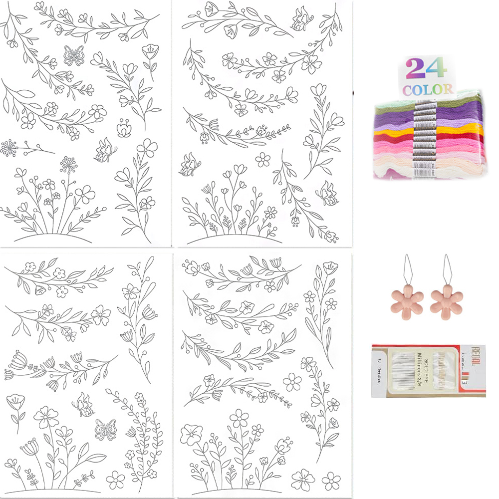 Embroidery Paper - Kertas Penstabil Bordir Larut Air, Lembaran