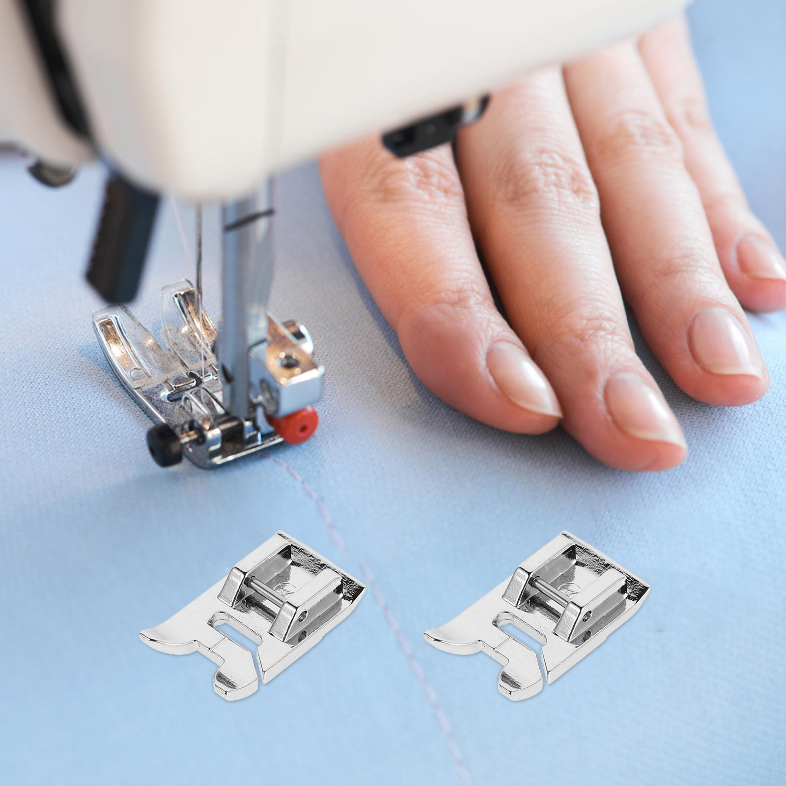 Embroidery Quilting - 5Pcs Set Kaki Penekan Mesin Jahit