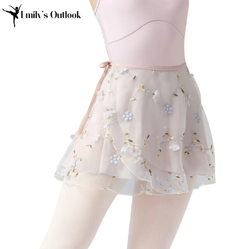 Embroidery Skirt - Rok balet bordir wanita syal bungkus