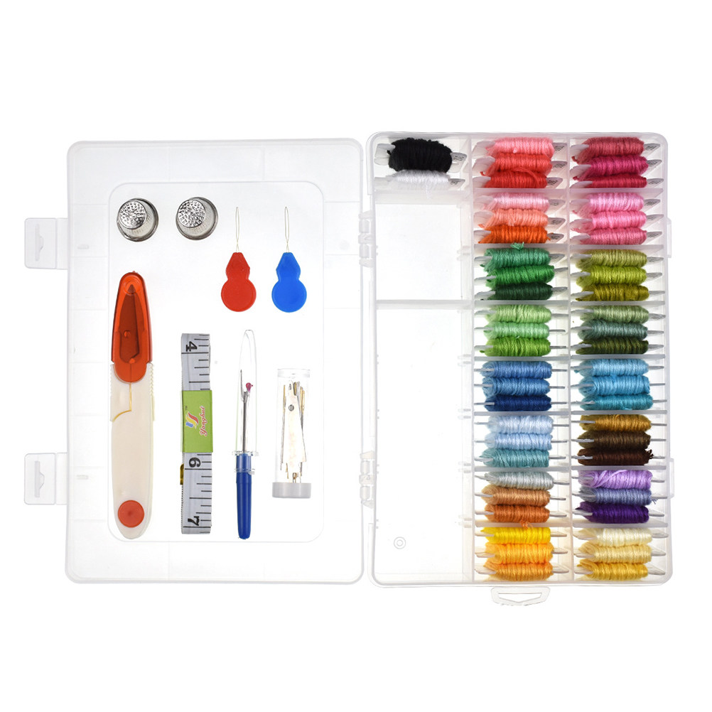 Embroidery For Beginners - 50 Kit Bordir Beraneka Ragam dengan