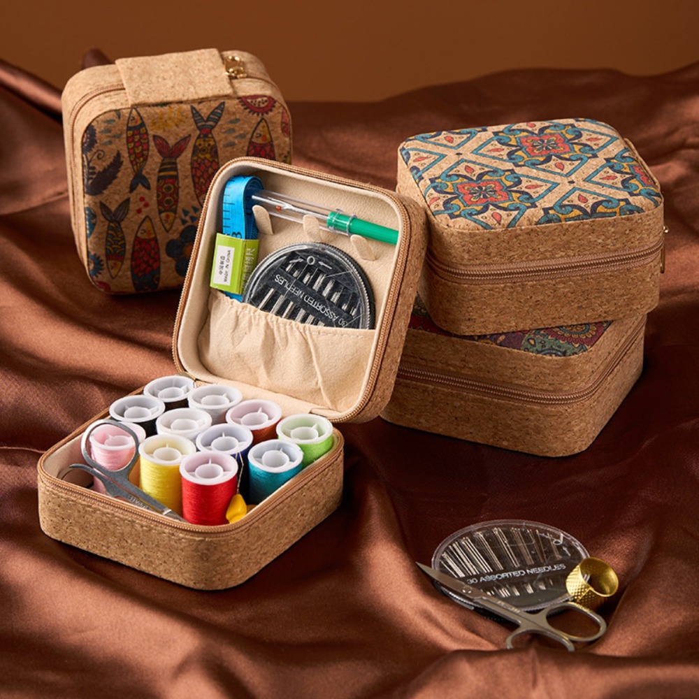 Embroidery For Beginners - Perlengkapan Jahit Vintage Cork Boho Floral