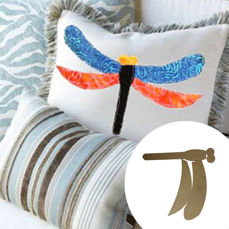 Embroidery Quilting - Templat Quilting Capung Pola Jahit Transparan