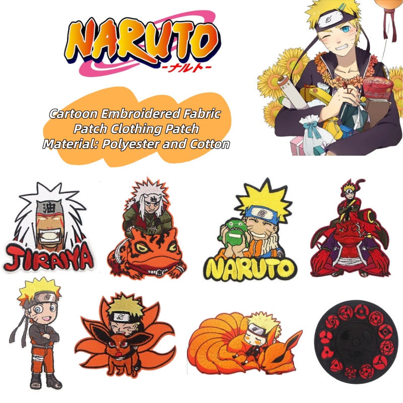 Embroidery Patch - Patch bordir personalisasi anime kartun gaya