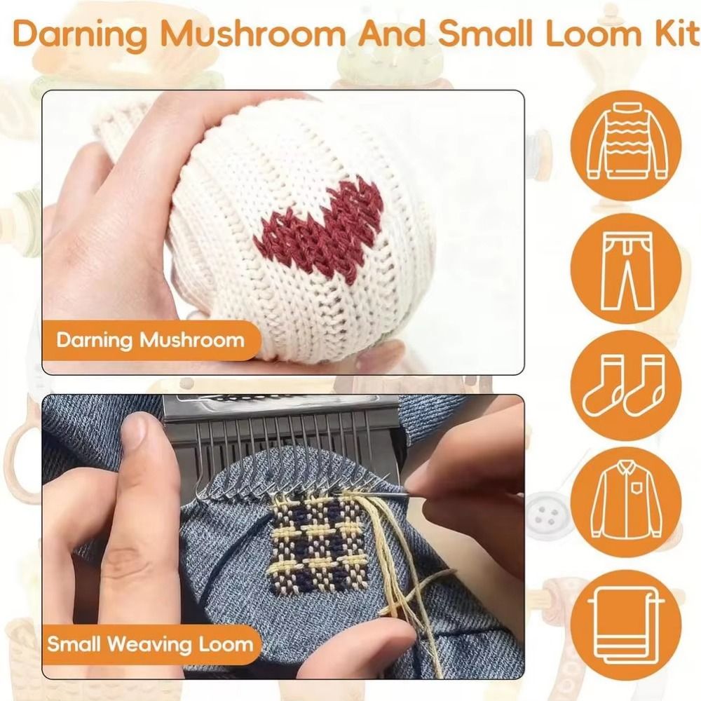 Embroidery Egg - Perlengkapan Merajut Kaus Kaki DIY Bentuk
