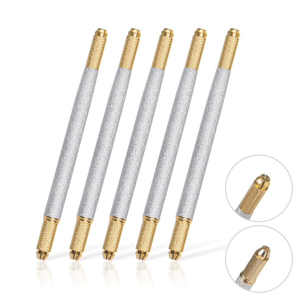 Embroidery Lips - 1 Buah Microblading Double End Metal