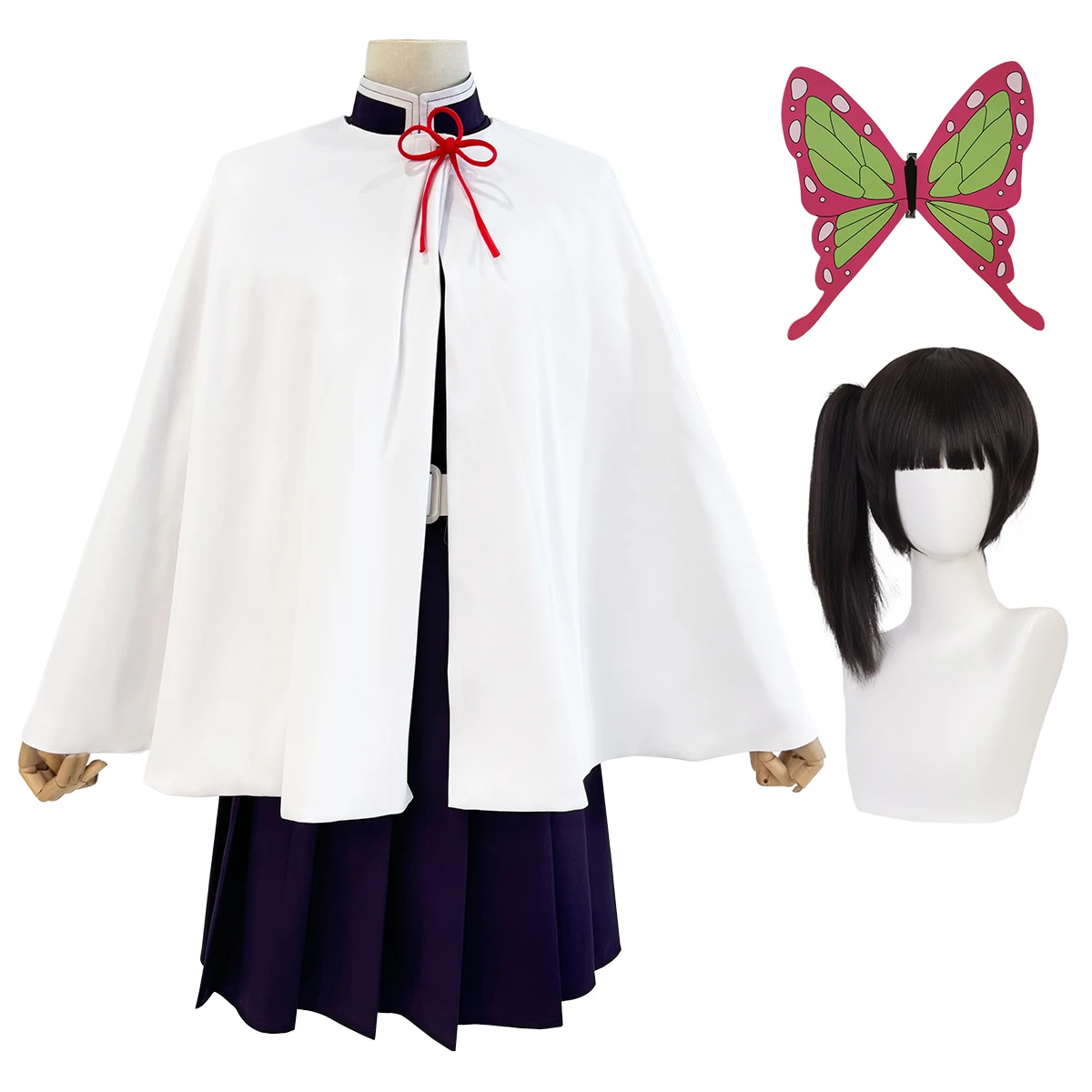 Embroidery Skirt - HOLOUN Anime Tsuyuri Kanawo Kostum Cosplay