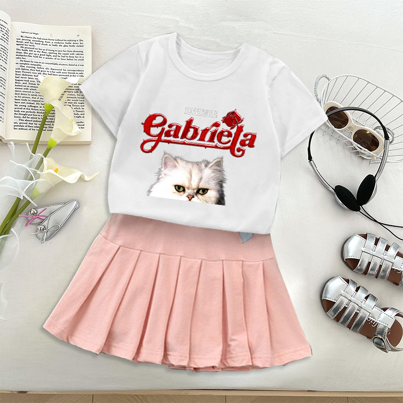 Set Rok Lipit dan Kaos Fashion - Embroidery Skirt ulasan dan harga