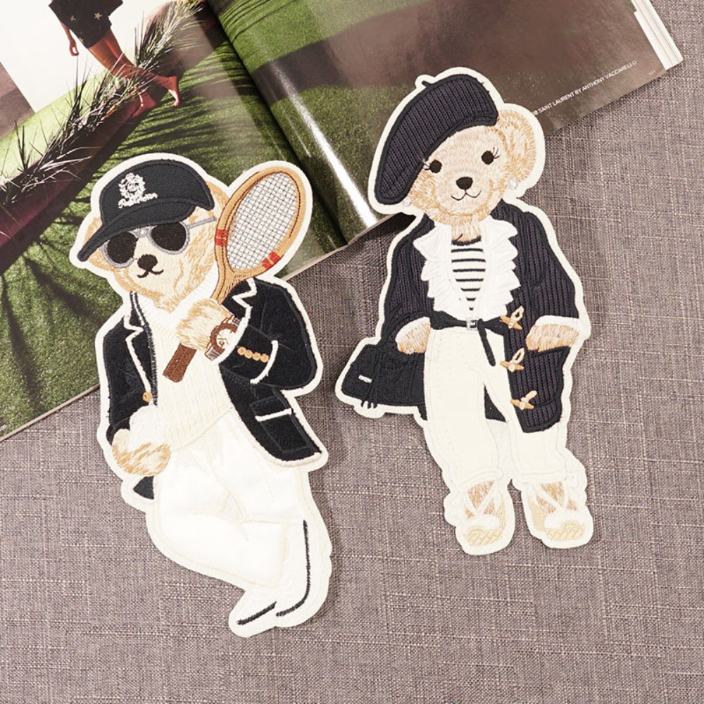 Patch Bordir Beruang Katun, St - Embroidery Service ulasan dan harga