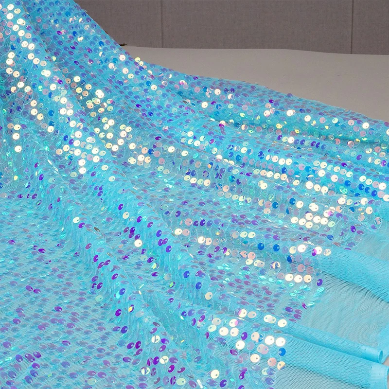 Kain Bordir Payet Pelangi 6mm  - Embroidery Gradient ulasan dan harga