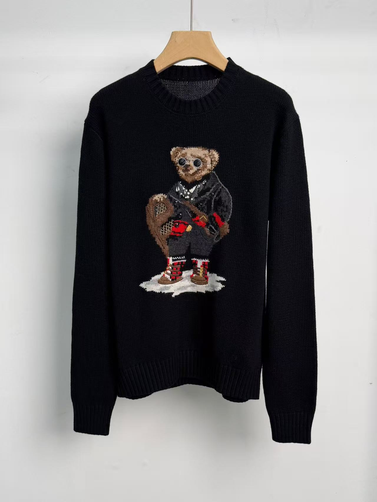 Sweater Rajut Unisex Musim Din - Embroidery Hoop Stand ulasan dan harga