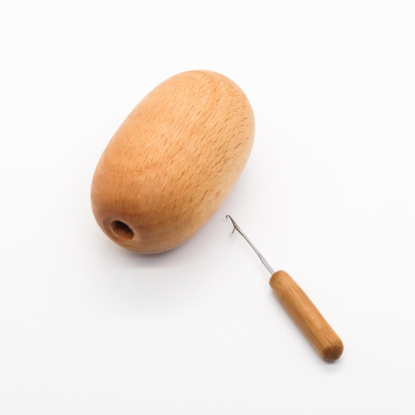 1x DIY Darning Egg dengan Perl - Embroidery Egg ulasan dan harga
