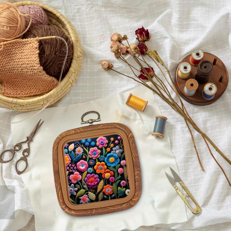 Bingkai Lingkaran Bordir Lingk - Embroidery Quilting ulasan dan harga