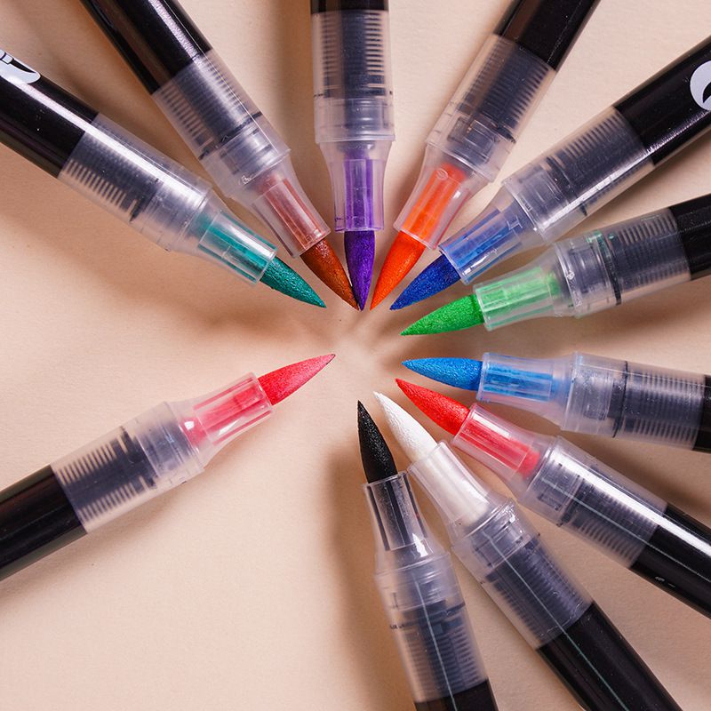 12-60 Warna Spidol Akrilik Pen - Embroidery Egg ulasan dan harga