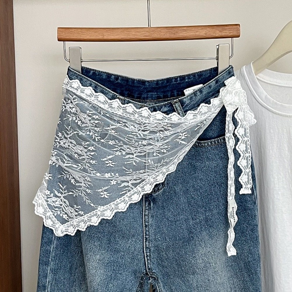 Apron Segitiga Harajuku Y2K Re - Embroidery Skirt ulasan dan harga