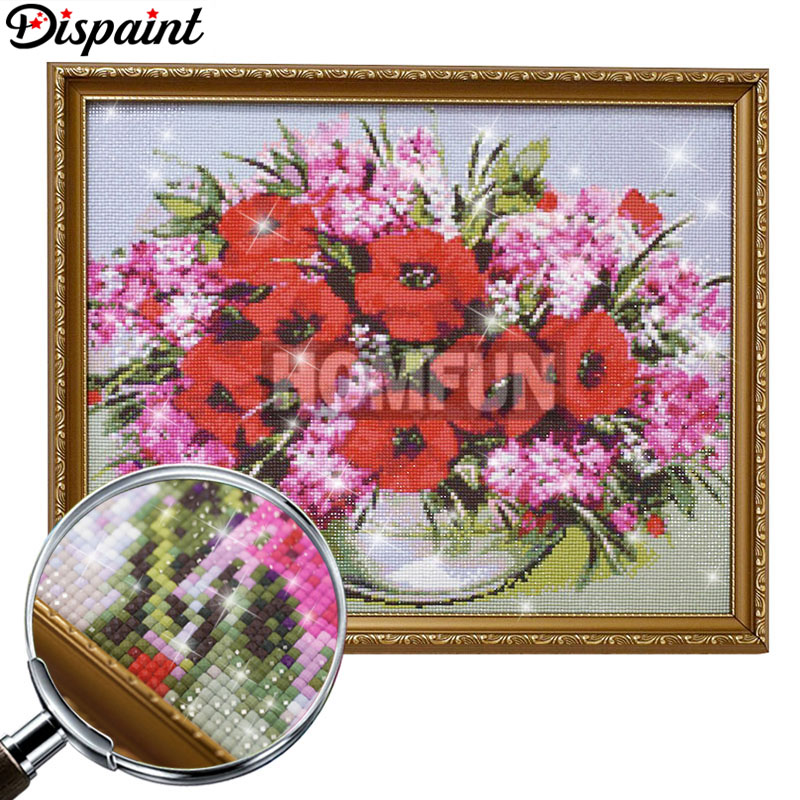 Dispaint AB Lukisan Berlian Pe - Embroidery Roll Pattern ulasan dan harga