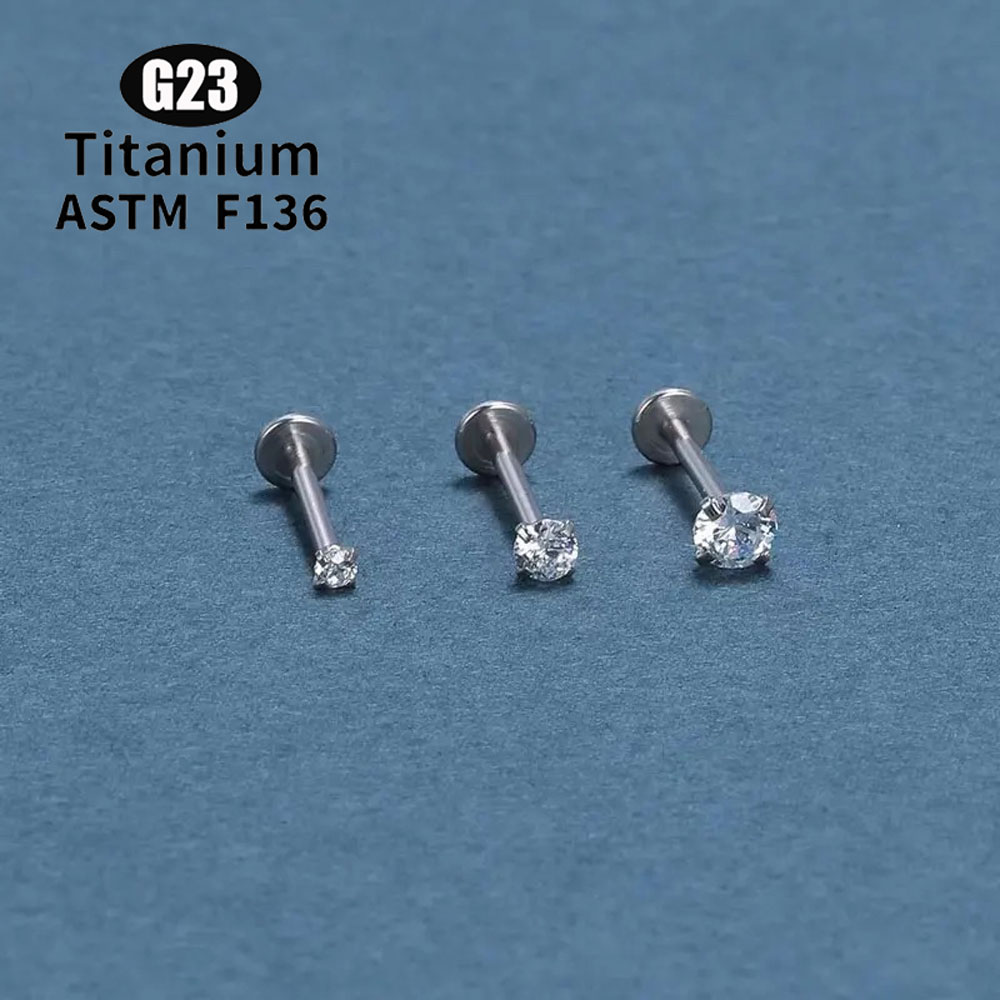 ASTM F136 Titanium Push Pin 5A - Embroidery Lips ulasan dan harga