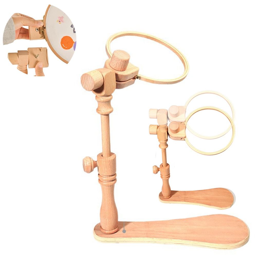 Penyangga Sulaman Portabel Pro - Embroidery Hoop Stand ulasan dan harga