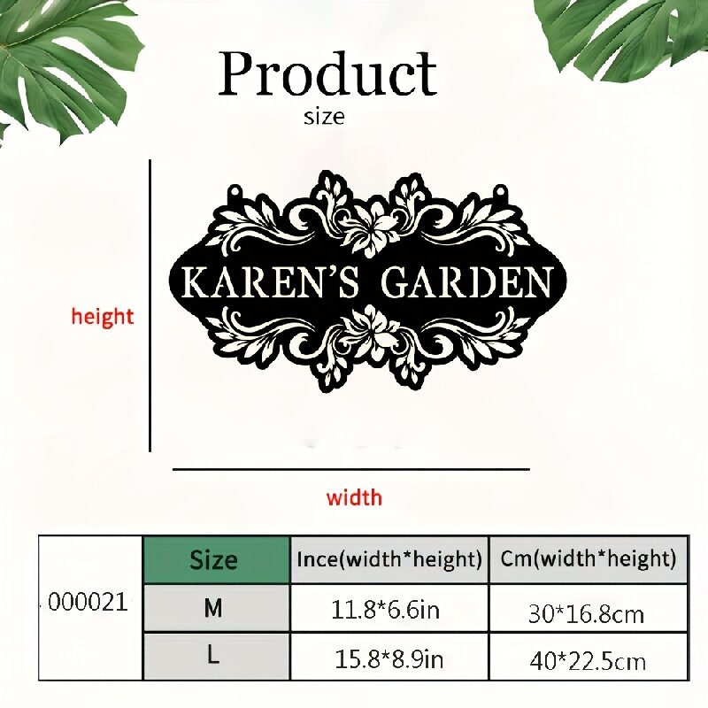 Papan Seni Logam Kustom dengan - Embroidery Garden ulasan dan harga