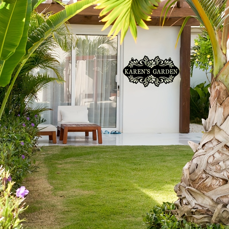 Papan Seni Logam Kustom dengan - Embroidery Garden ulasan dan harga