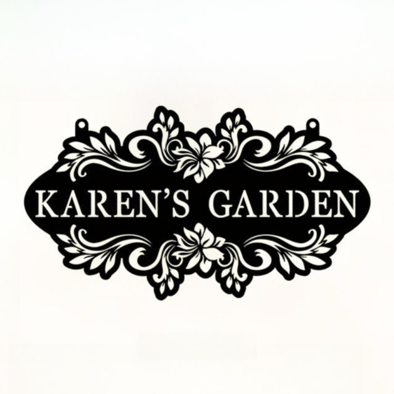 Papan Seni Logam Kustom dengan - Embroidery Garden ulasan dan harga