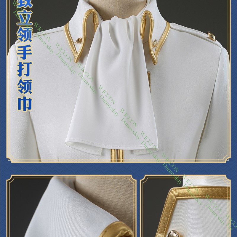 Kostum Cosplay Game Anime Gint - Embroidery Skirt ulasan dan harga