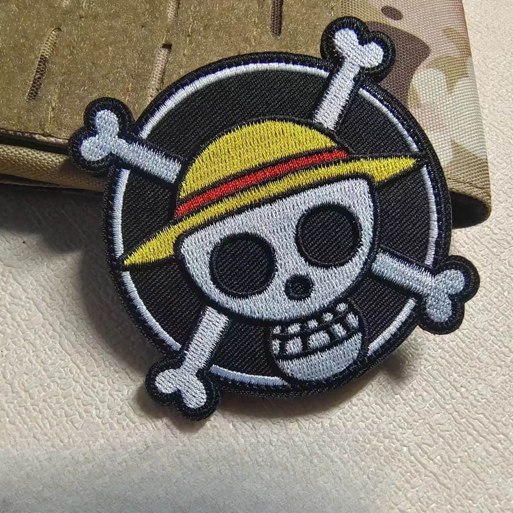 Patch bordir Velcro One Piece  - Embroidery Patch ulasan dan harga