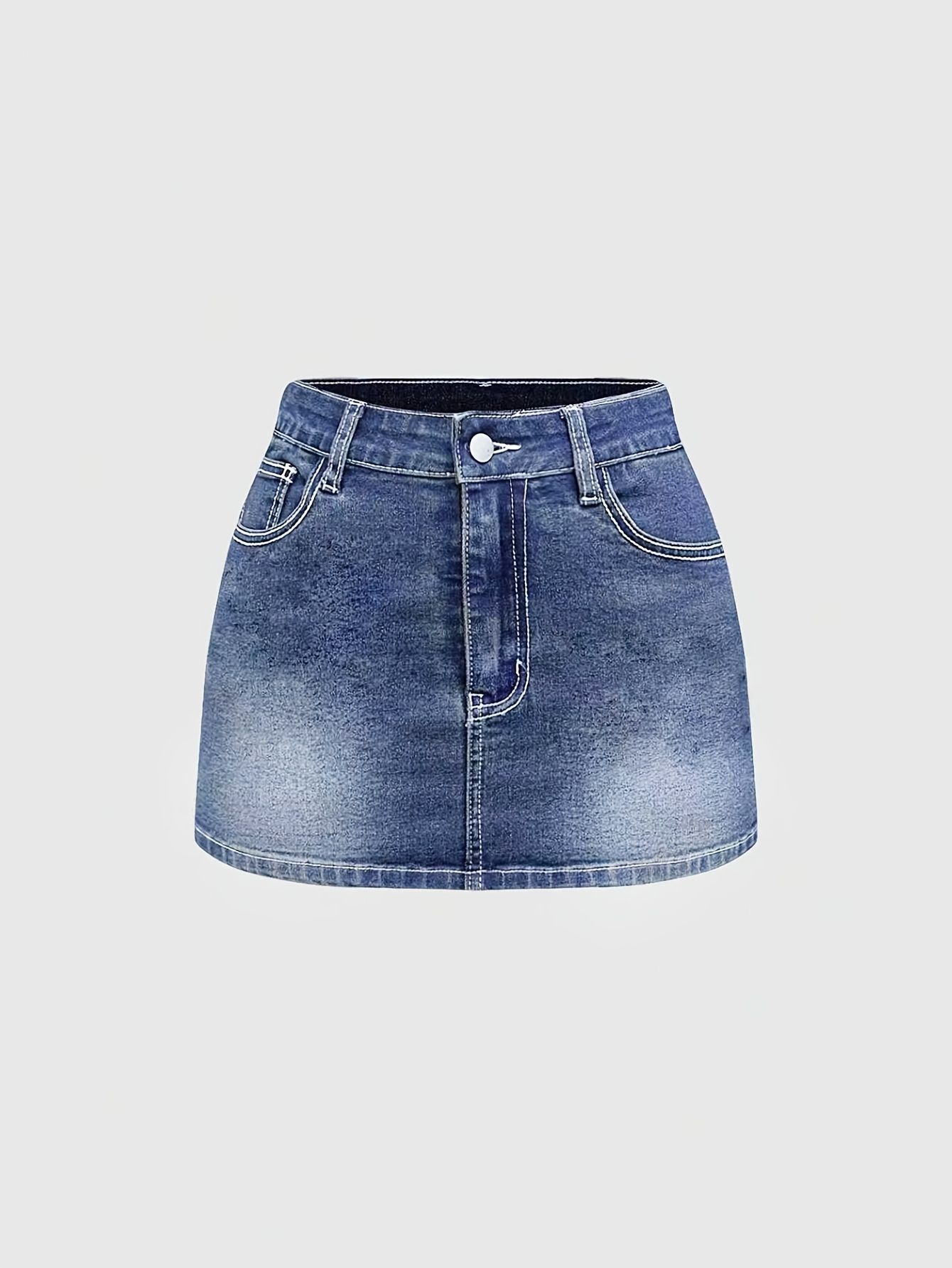 Rok Mini Denim Bordir Model Bo - Embroidery Skirt ulasan dan harga