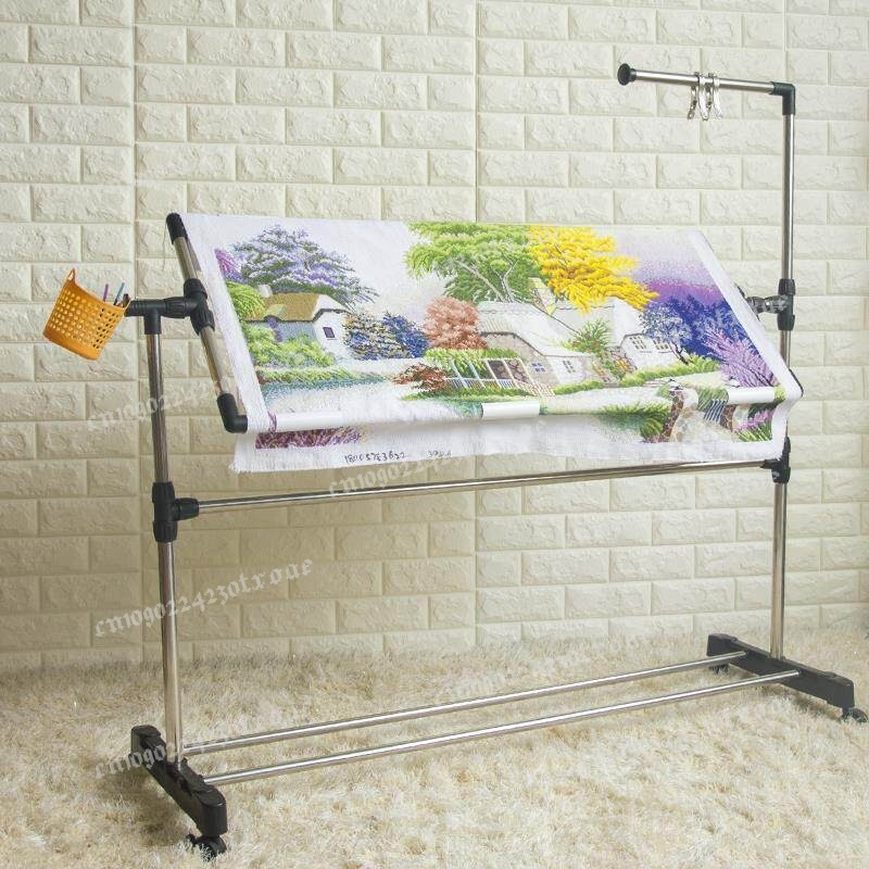 Penyangga Bingkai Sulaman Sila - Embroidery Hoop Stand ulasan dan harga