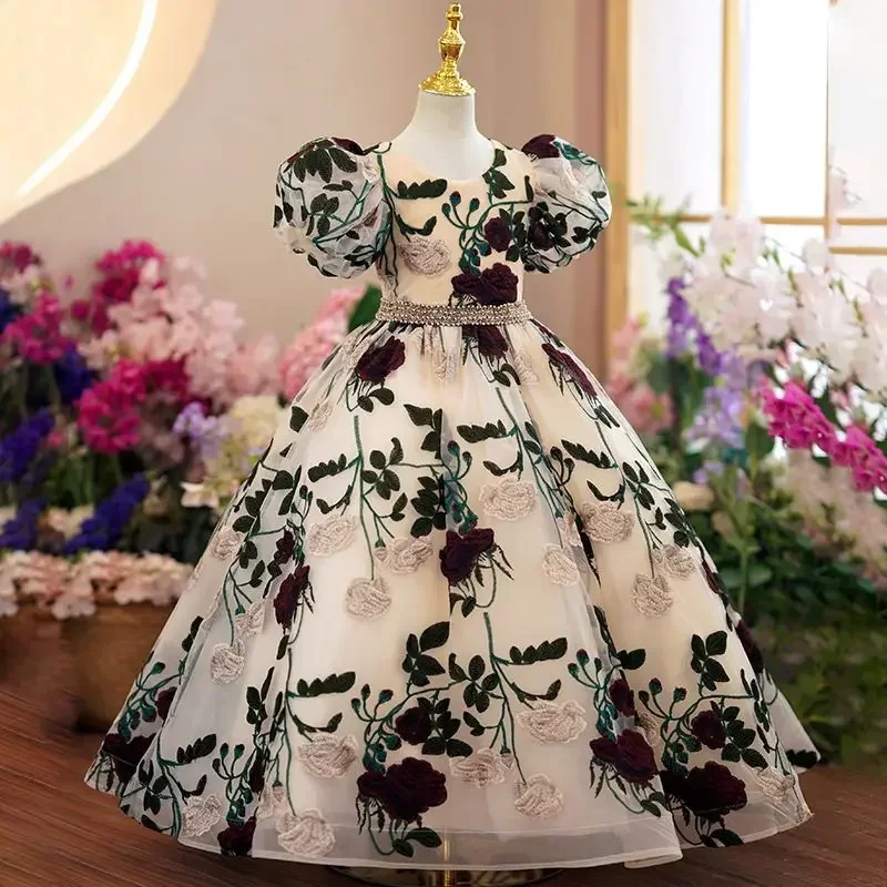 Gaun malam panjang mewah elega - Embroidery Abaya ulasan dan harga
