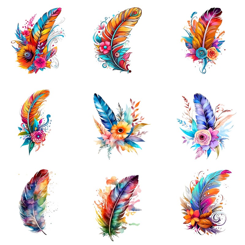 Patch Bordir Bulu Warna-Warni  - Embroidery Patch ulasan dan harga