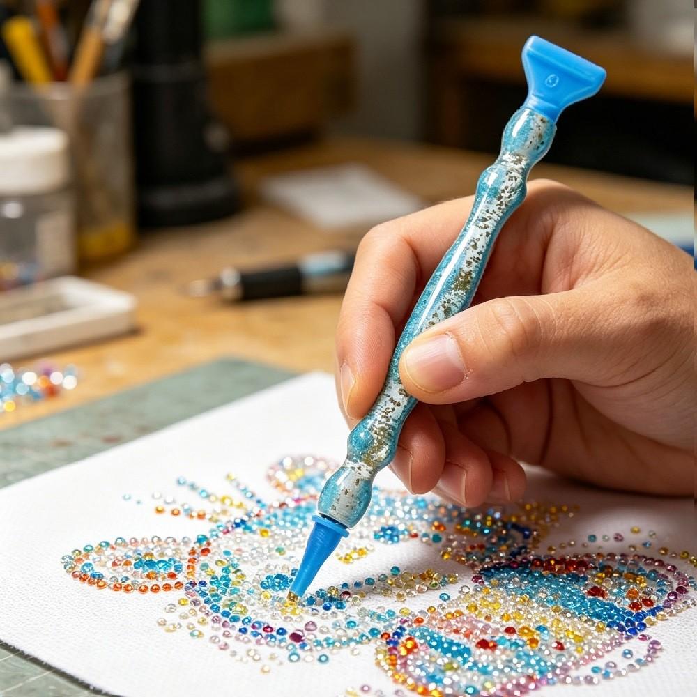 Set Alat Pena Lukis Berlian DI - Embroidery Kit Starter ulasan dan harga