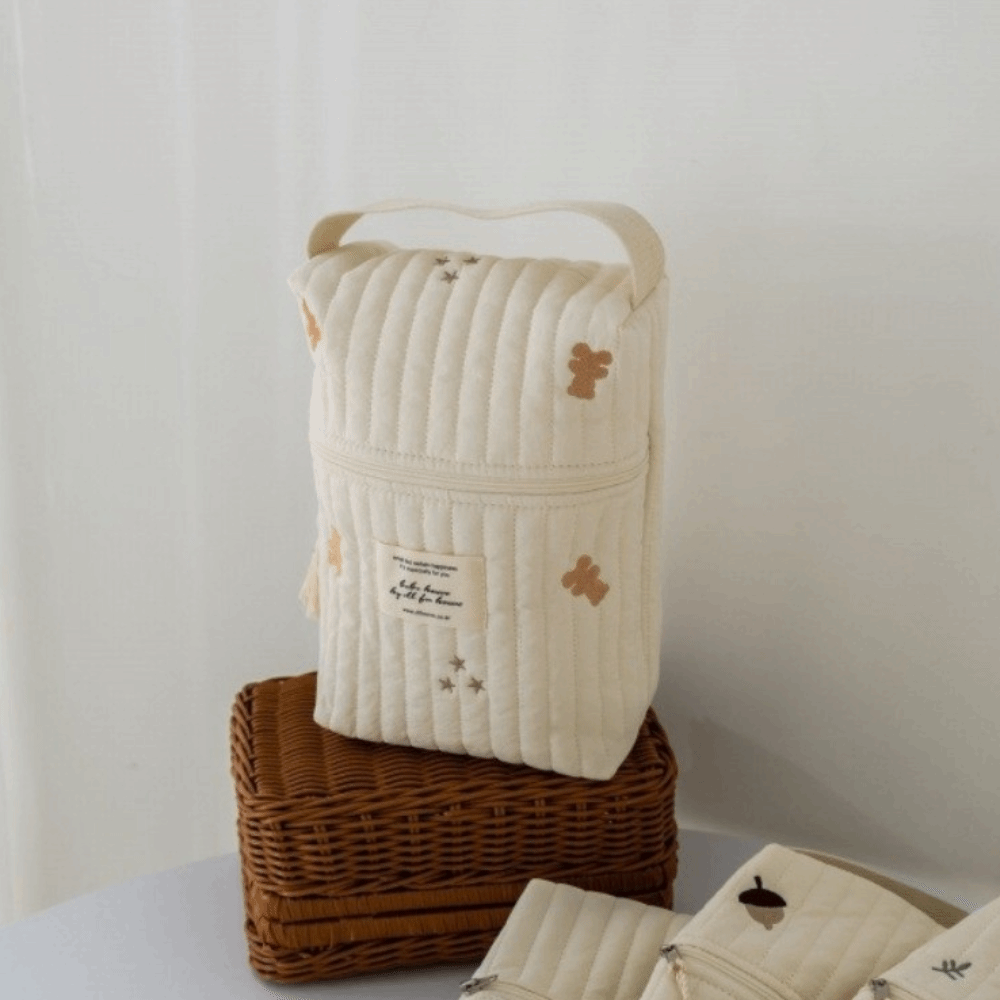 Tas Popok Bayi Portabel Berlap - Embroidery Quilting ulasan dan harga