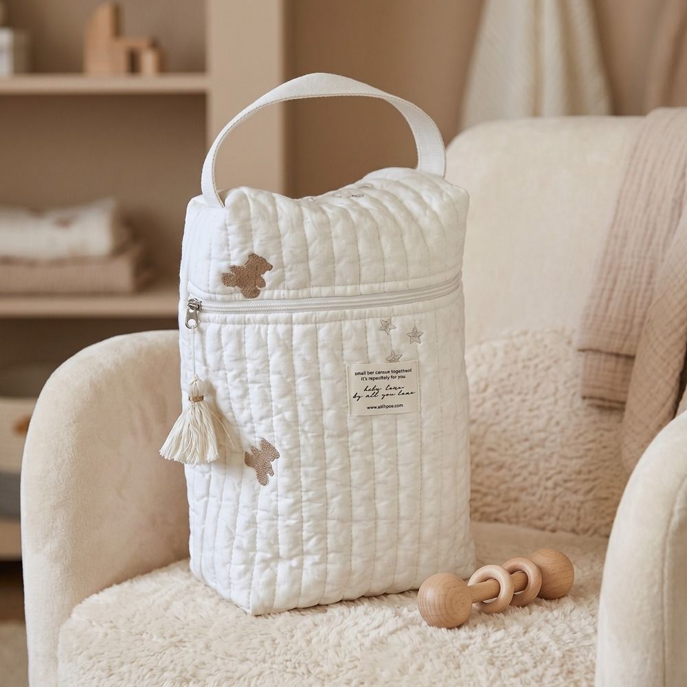 Tas Popok Bayi Portabel Berlap - Embroidery Quilting ulasan dan harga