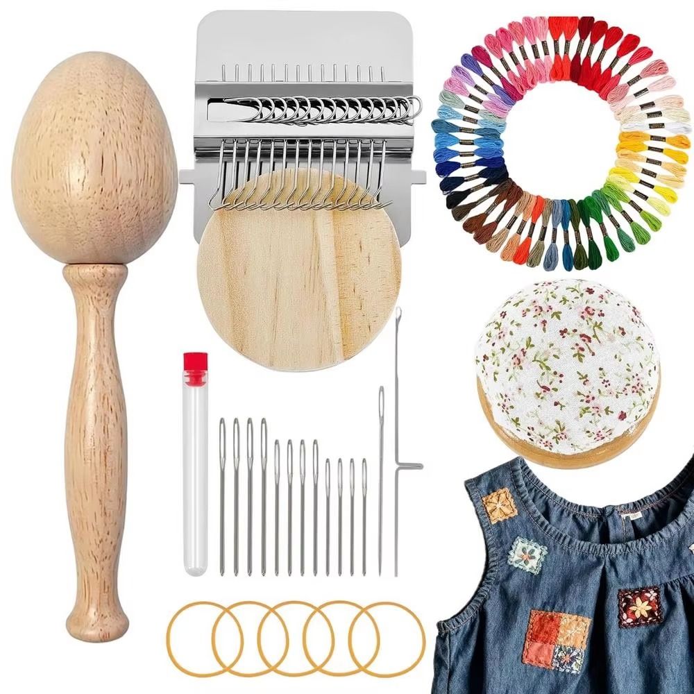 Kit Perbaikan Kaus Kaki DIY Be - Embroidery Egg ulasan dan harga