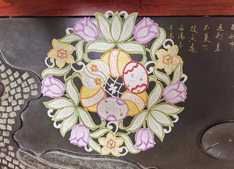 Eropa Elegan Berongga Telur Pa - Embroidery Egg ulasan dan harga