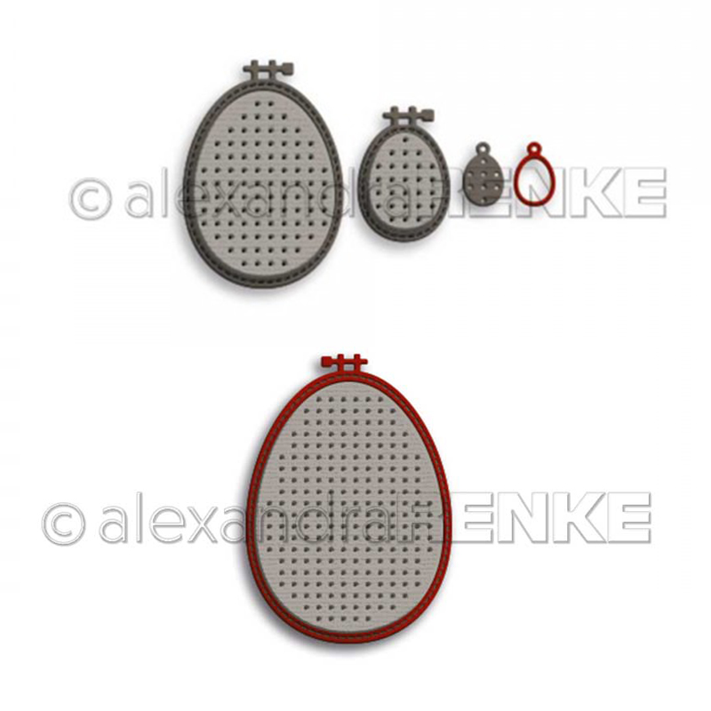 Cetakan Dadu Pemotongan Logam  - Embroidery Egg ulasan dan harga