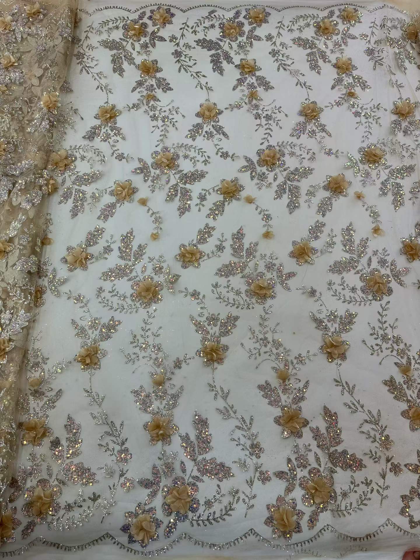 Kain Brokat Afrika Bordir Paye - Embroidery Abaya ulasan dan harga