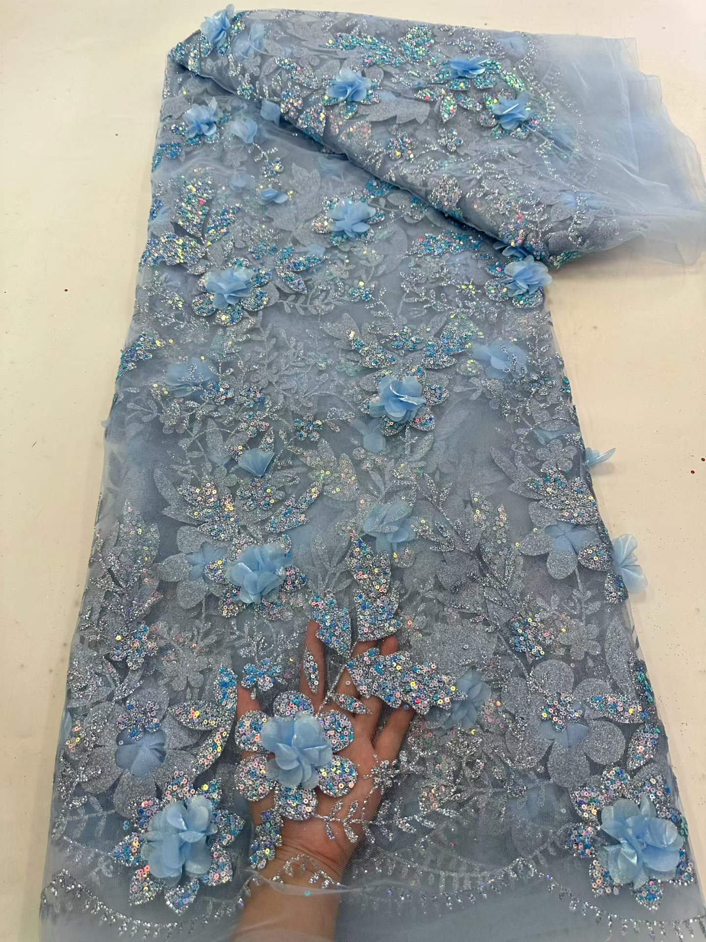 Kain Brokat Afrika Bordir Paye - Embroidery Abaya ulasan dan harga