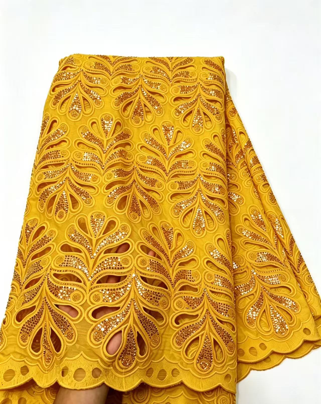 Grosir Kain Brokat Organza Tul - Embroidery Gradient ulasan dan harga