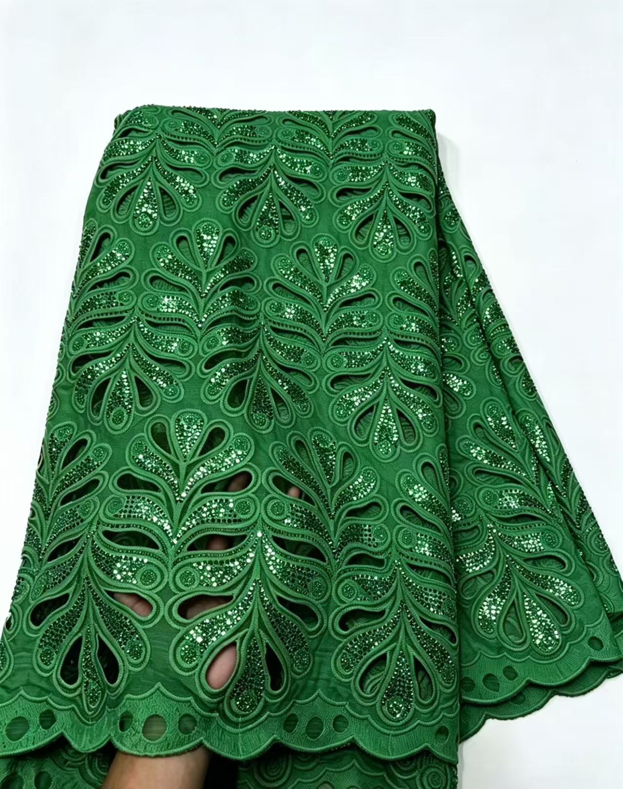 Grosir Kain Brokat Organza Tul - Embroidery Gradient ulasan dan harga