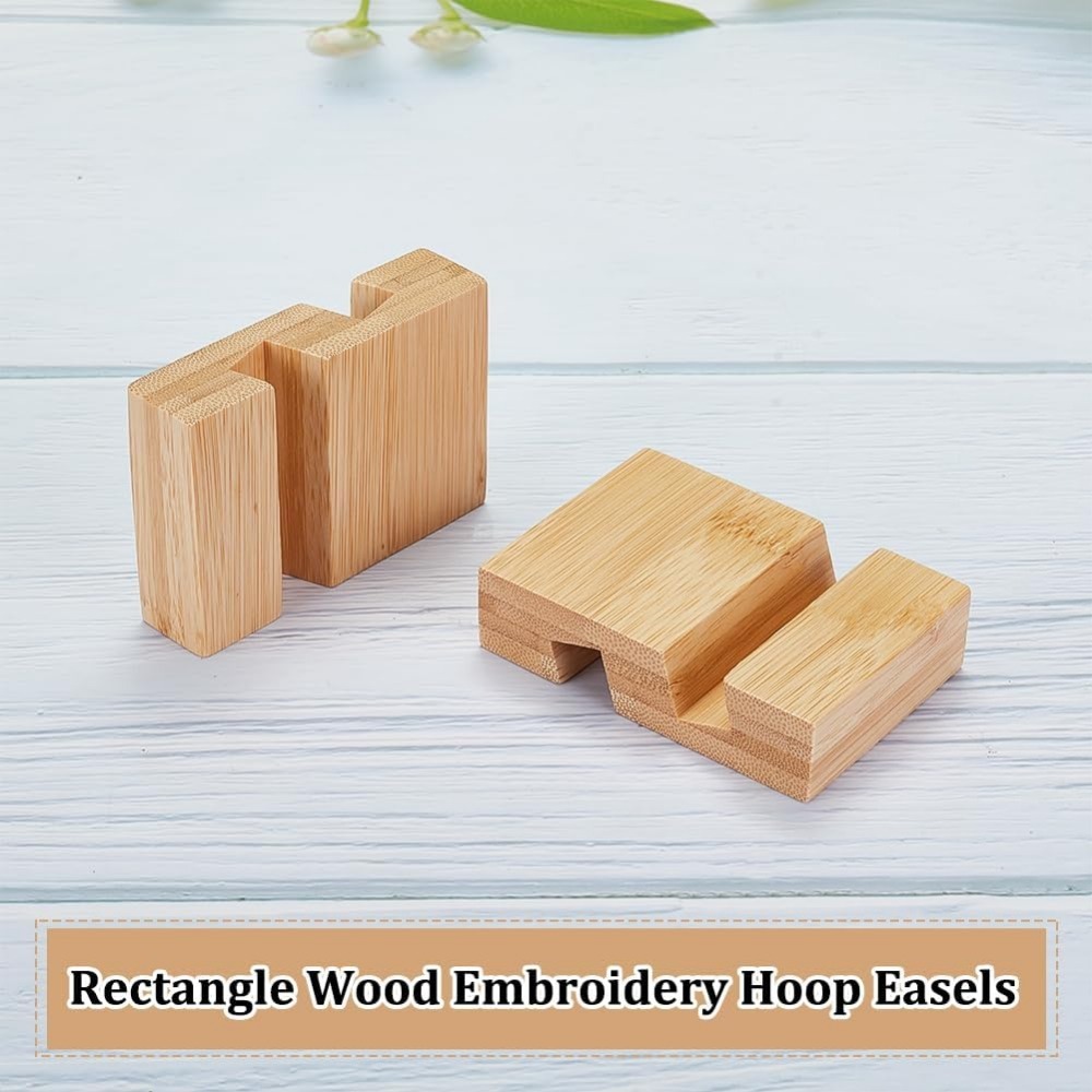 4 Buah Lingkaran Bordir Dasar  - Embroidery Hoop Stand ulasan dan harga