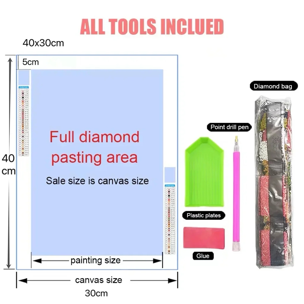 Karya Seni Terkenal Surrealism - Embroidery Roll Pattern ulasan dan harga
